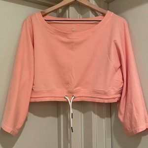 NANASTETICS Cropped ‘Warm Up Pullover’ Size S